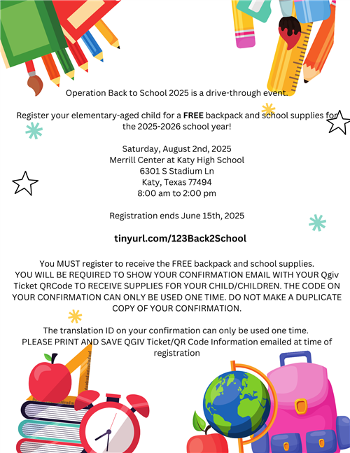 Operation Back to School